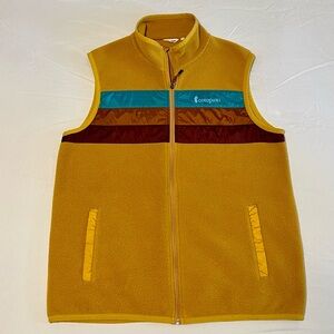 Cotopaxi Teca Fleece Striped Vest - Wyoming - Mens Large.